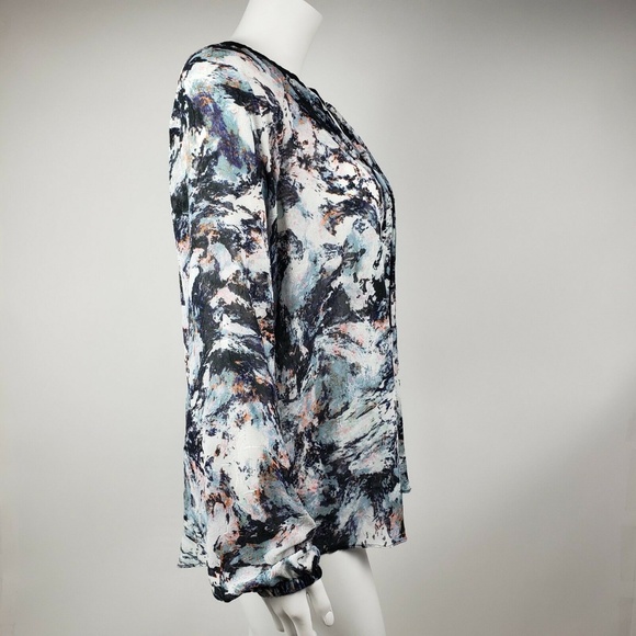 SIMPLY VERA VERA WANG Blue Top Medium - Picture 2 of 7